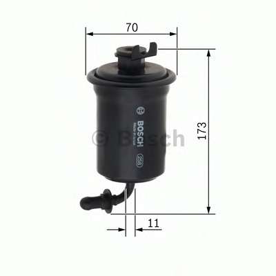 Filtro carburante BOSCH 0 450 905 980