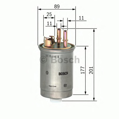 Filtro carburante BOSCH 0 450 906 308