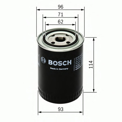 Filtro olio BOSCH 0 451 203 108