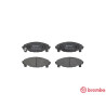 Set di 4 pastiglie freno BREMBO P 16 007