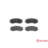 Set di 4 pastiglie freno BREMBO P 56 028