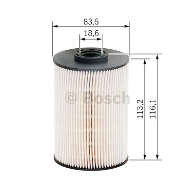 Filtro carburante BOSCH F 026 402 008