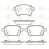 Set di 4 pastiglie freno ROADHOUSE 21450.22