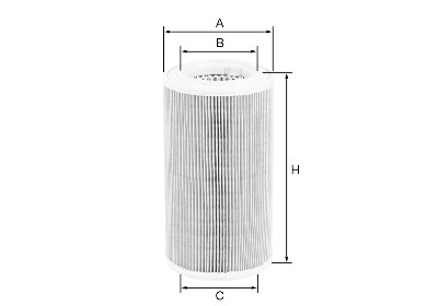 Filtro aria MANN-FILTER C 1440