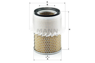 Filtro aria MANN-FILTER C 16 181