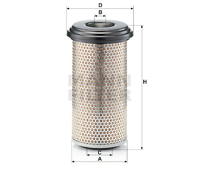 Filtro aria MANN-FILTER C 17 225