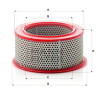 Filtro aria MANN-FILTER C1854/1