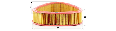 Filtro aria MANN-FILTER C 2541