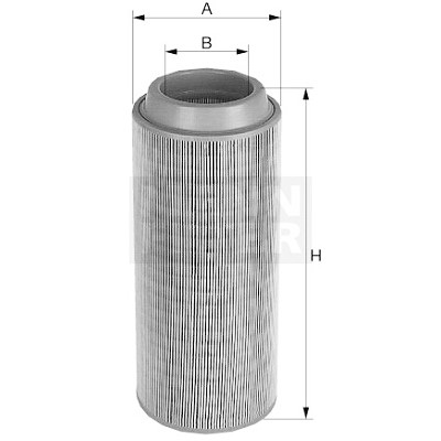 Filtro aria MANN-FILTER C 25 710