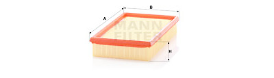 Filtro aria MANN-FILTER C 2580