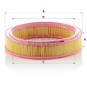 Filtro aria MANN-FILTER C 2638/1