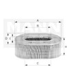 Filtro aria MANN-FILTER C 2936