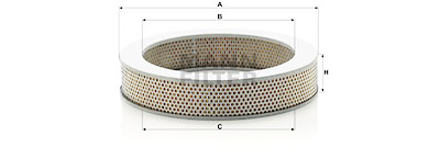 Filtro aria MANN-FILTER C 2963/1