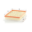 Filtro aria MANN-FILTER C 30 125/3