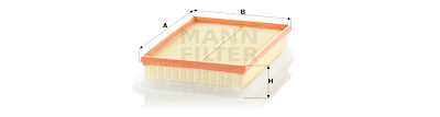 Filtro aria MANN-FILTER C 30 125/3