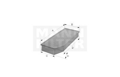 Filtro aria MANN-FILTER C 31 149/1