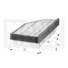 Filtro aria MANN-FILTER C 3327