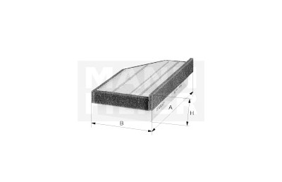 Filtro aria MANN-FILTER C 3327
