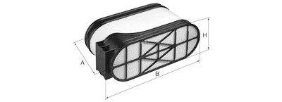 Filtro aria MANN-FILTER C 33 280