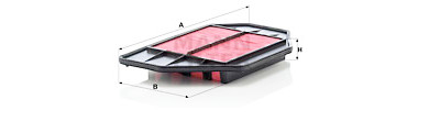 Filtro aria MANN-FILTER C 3347