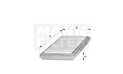 Filtro aria MANN-FILTER C 3475