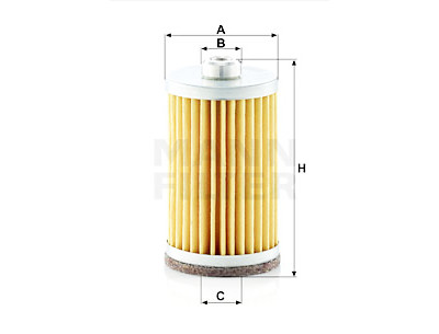 Filtro aria MANN-FILTER C45/2