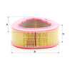 Filtro aria abitacolo MANN-FILTER CU 29 154