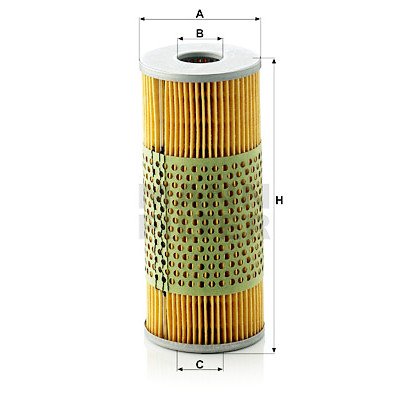 Filtro olio MANN-FILTER H 829