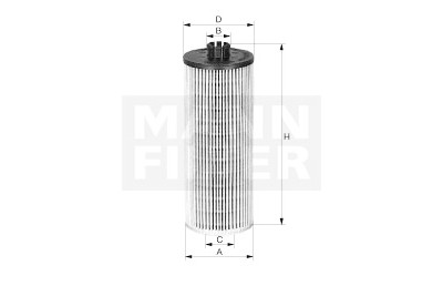 Filtro olio MANN-FILTER HU 712 x