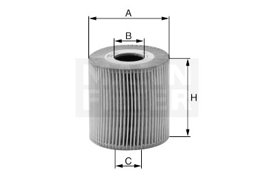 Filtro olio MANN-FILTER HU 722 z
