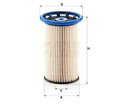 Filtro carburante MANN-FILTER PU 8008