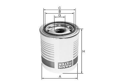 Cartuccia essiccatore aria, sistema aria compressa MANN-FILTER TB1374/4