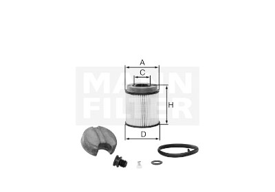 Filtro urea MANN-FILTER U620/2XKIT