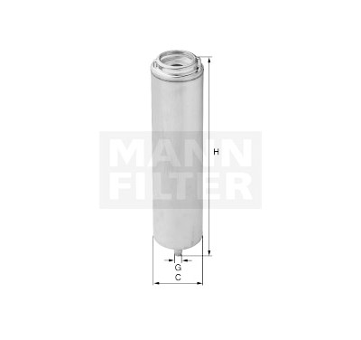 Filtro carburante MANN-FILTER WK 5005 z