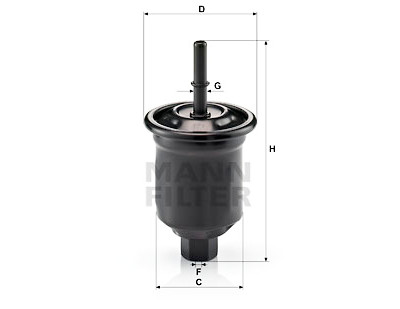 Filtro carburante MANN-FILTER WK 68/83
