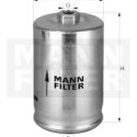 Filtro carburante MANN-FILTER WK 725/1