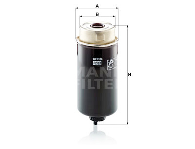Filtro carburante MANN-FILTER WK 8164