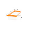 Filtro aria MANN-FILTER C 27 029