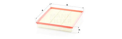 Filtro aria MANN-FILTER C 34 005