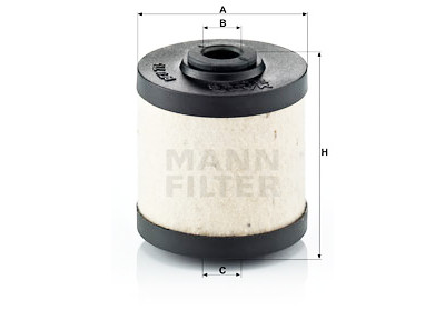 Filtro carburante MANN-FILTER BFU 715