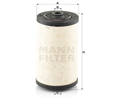 Filtro carburante MANN-FILTER BFU 811