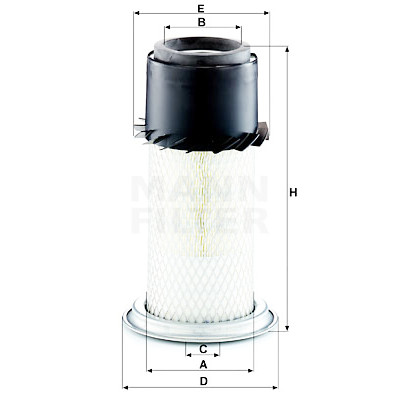 Filtro aria MANN-FILTER C 1588 x