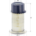Filtro aria MANN-FILTER C 21 012