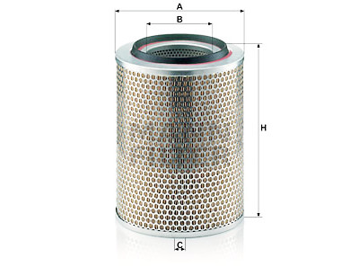 Filtro aria MANN-FILTER C 23 440/2