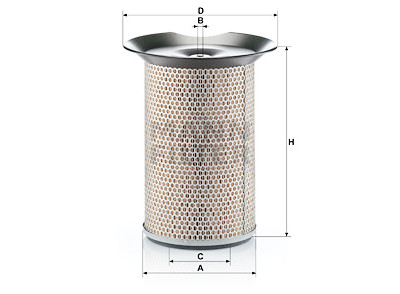 Filtro aria MANN-FILTER C 23 502