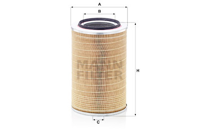 Filtro aria MANN-FILTER C 24 508/1
