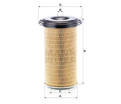Filtro aria MANN-FILTER C 24 650/7