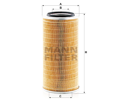 Filtro aria MANN-FILTER C 24 650/8