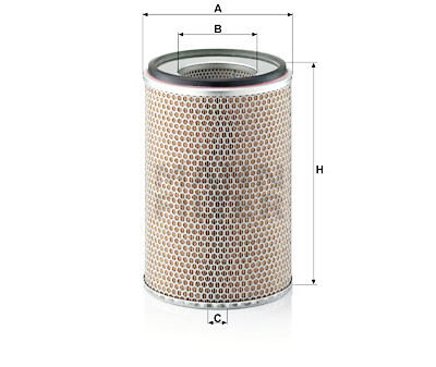 Filtro aria MANN-FILTER C 24 719