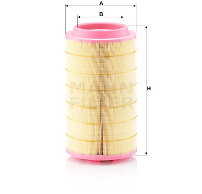 Filtro aria MANN-FILTER C 24 745/2